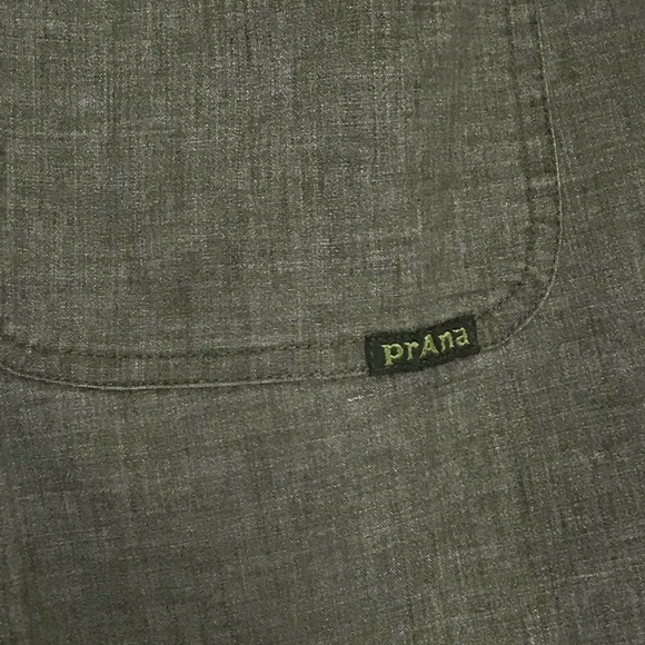 prAna Cargo Green Vaha Shorts - Picture 5 of 9